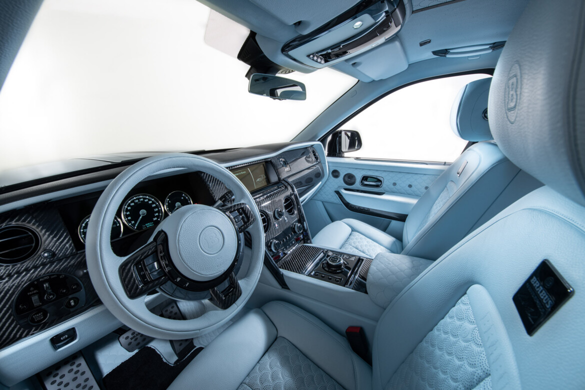 BRABUS 700 BLUE SKY RollsRoyce Cullinan Supercars Cars BRABUS